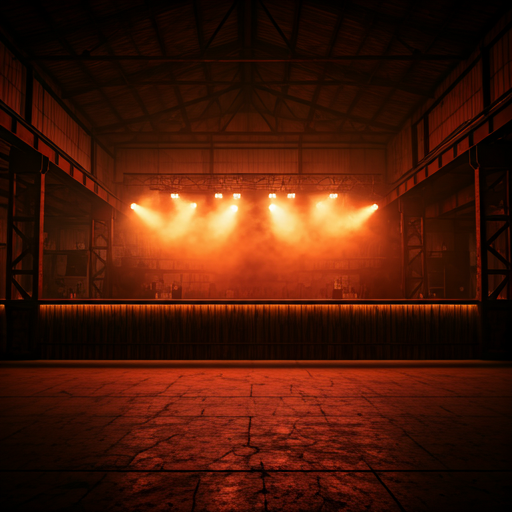 Industrial venue atmosphere